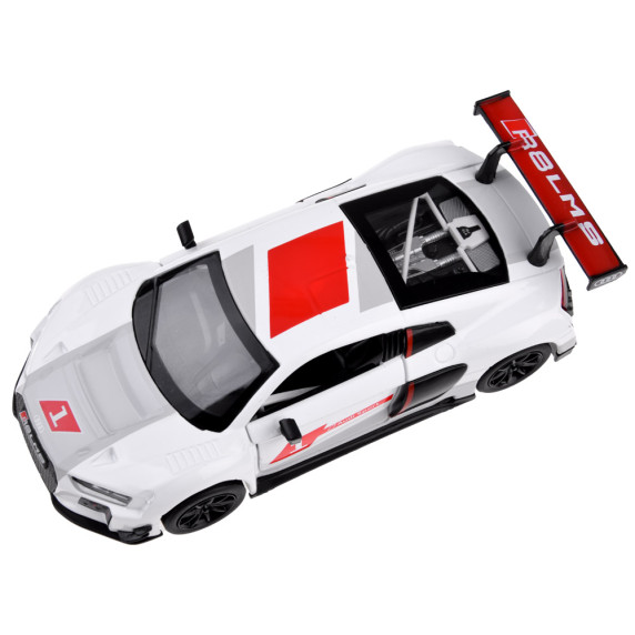 Kovové autíčko Audi R8 LMS 1:32 Inlea4Fun METAL SPEED ZONE