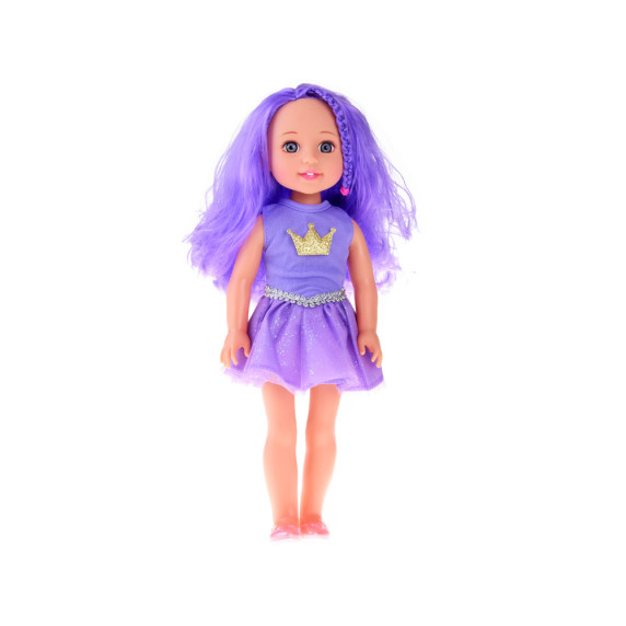 Bábika Queen of Purple s fialovými vlasmi 38 cm Inlea4Fun PRETTY GIRL