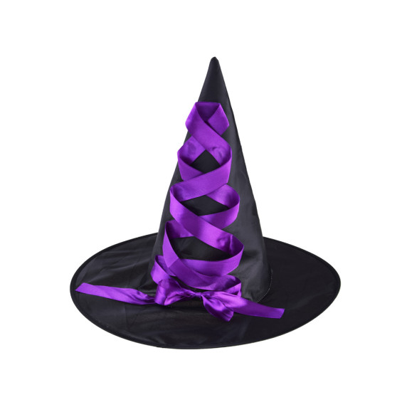 Detský kostým čarodejnica s doplnkami Inlea4Fun - fialový