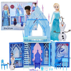 Veľký palác Ľadové kráľovstvo, Elsa, Olaf s doplnkami DISNEY Frozen 