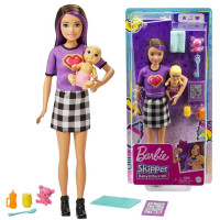 Barbie bábika opatrovateľka s doplnkami BARBIE Skipper 