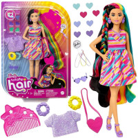 Bábika Barbie Totally Hair s doplnkami BARBIE HCM90 