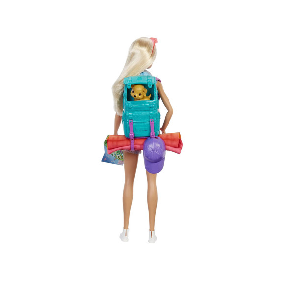 Bábika Barbie Malibu Camping bábika cestovateľka s doplnkami BARBIE ZA5086