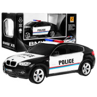 RC Policajné auto BMW X6 na diaľkové ovládanie 1:24 Inlea4Fun 