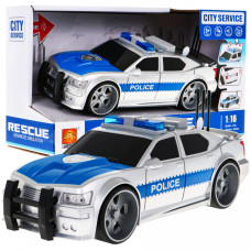 Policajné autíčko so svetelnými a zvukovými efektmi 1:16 Inlea4Fun RESCUE 