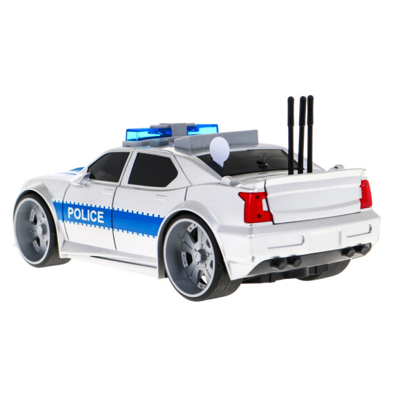 Policajné autíčko so svetelnými a zvukovými efektmi 1:16 Inlea4Fun RESCUE