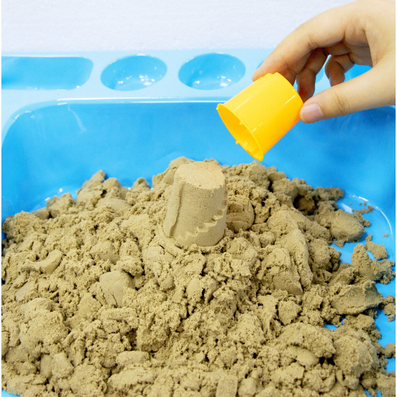 Kinetický piesok 1,5 kg Zámok s formičkami Aga4Kids MR1369