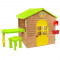 Detský záhradný domček so stolíkom a stoličkou Inlea4Fun GARDEN HOUSE