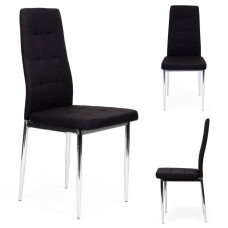 Jedálenská stolička 4 ks ModernHome - čierna Preview