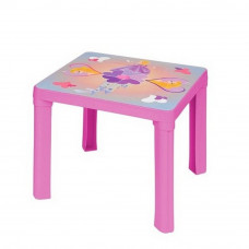 Umelohmotný stolík Inlea4Fun - Ružový Preview