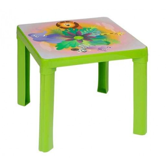 Umelohmotný stolík Inlea4Fun - zelený