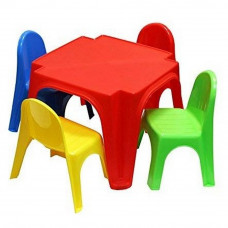 Detský plastový stôl so stoličkami Inlea4Fun Keren Preview