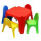 Detský plastový stôl so stoličkami Inlea4Fun Keren