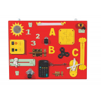 Edukačná tabuľa pre deti 50 x 37,5 cm MT20 - červená 