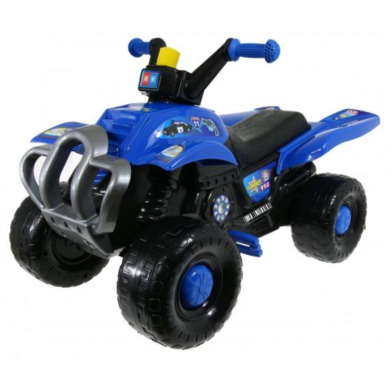 Motorka s pedálmi Inlea4Fun Big Quad - Modrá