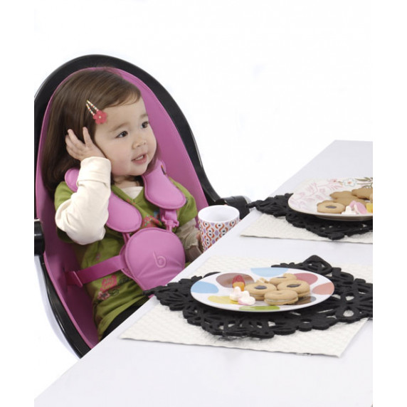 Detská stolička Fresco Chrome™ (WH) - čierna