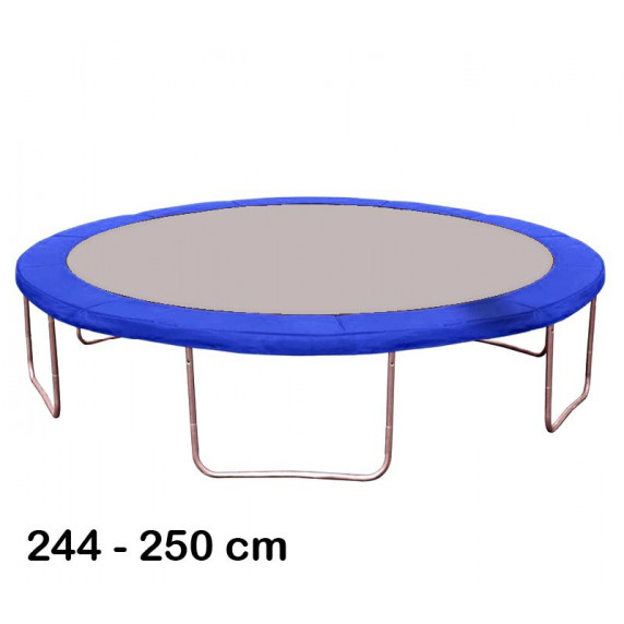 Kryt pružín na trampolínu s celkovým priemerom 250 cm - modrý
