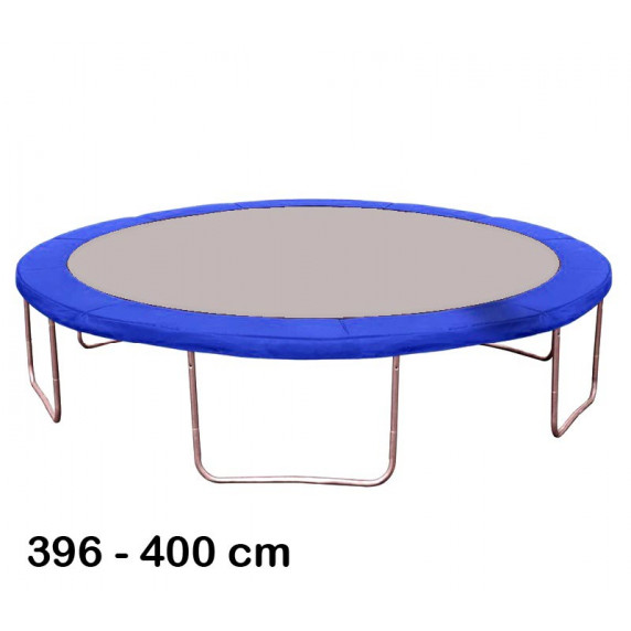 Kryt pružín na trampolínu s celkovým priemerom 400 cm - modrý