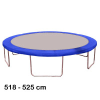 Kryt pružín na trampolínu s celkovým priemerom 518 cm - modrý 