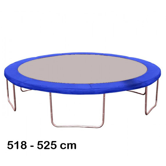 Kryt pružín na trampolínu s celkovým priemerom 518 cm - modrý