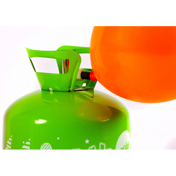 Hélium do balónikov PARTY 50 MIX Aga4Kids - zelený/modrý