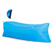 Samonafukovací vak 200 x 70 cm LAZY BAG - modrý 