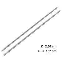Náhradná tyč na trampolínu Ø 2,5 cm - dĺžka 187 cm AGA - MR1503SP-187 