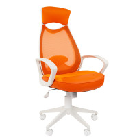 Kancelárske kreslo Chairman 7023225 - Bielo-oranžové 
