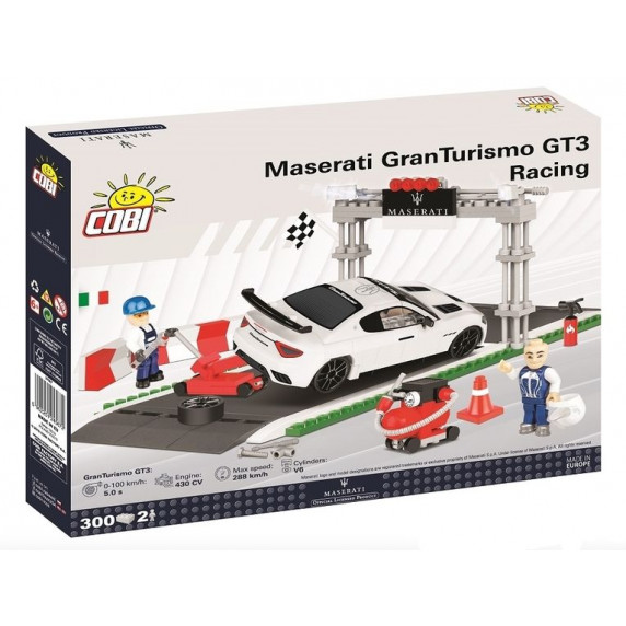 COBI 24567 Maserati Gran Turismo GT3 Racing set 1:35 300 ks