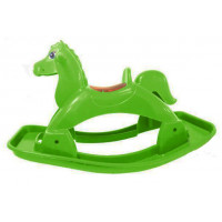 Hojdací koník plastový Inlea4Fun - zelený 