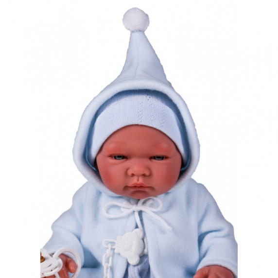 Realistická detská bábika-bábätko 43 cm Asi 0362961- Pablo
