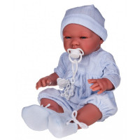 Realistická detská bábika-bábätko 43 cm Asi 0362961- Pablo 