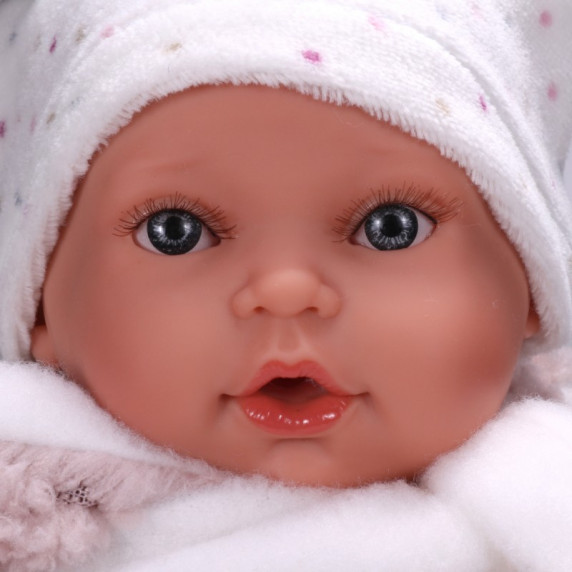 Realistická detská bábika-bábätko 27 cm Antonio Juan - Kika Invierno