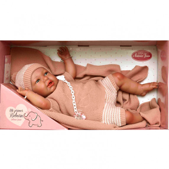 Realistická bábika-bábätko 52 cm Antonio Juan - Mi Primer Reborn Daniela