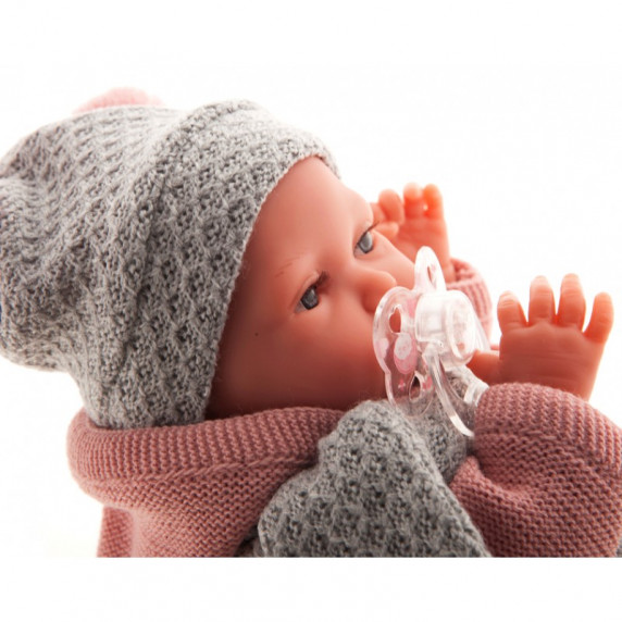 Realistická detská bábika-bábätko 29 cm Antonio Juan - Poturitas Peke Bufanda