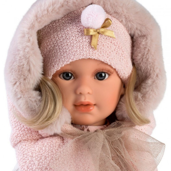 Realistická detská bábika-dievčatko 40 cm Llorens 54032 - Lucia