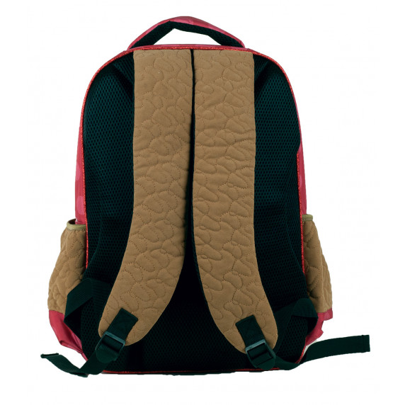 G.I.M. MINNIE Ružový/hnedý školský set 2020 - školská taška + peračník