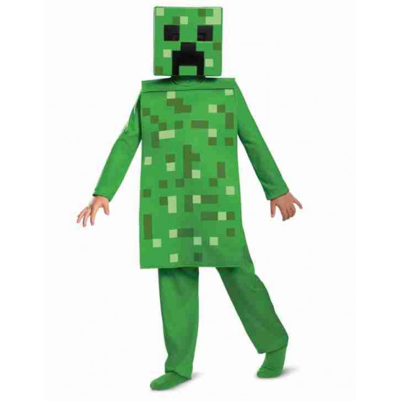Detský kostým Creeper Minecraft GoDan - 4-6 rokov