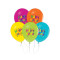 Farebné balóniky 5 kusov GoDan Happy Birthday - hviezdičky