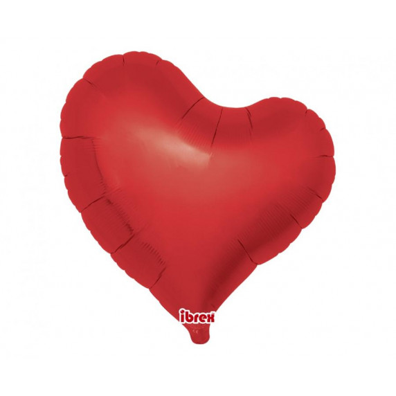 Balónik v tvare srdiečka 5 kusov GoDan - červený