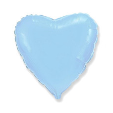 Balónik v tvare srdiečka 1 kus GoDan -  modrý Preview