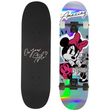 Drevený skateboard 79 x 20 x 12 cm BIG WOODEN D100 - Minnie amazing hold 