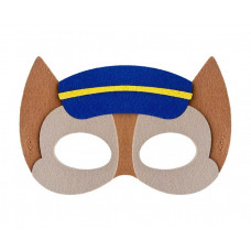 Plstená maska pre deti 18 x 12 cm Police Officer Tlapková Patrola GoDan Preview