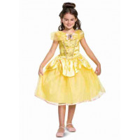 Detský kostým princezná Belle Kráska a zviera GoDan - 5-6 rokov 