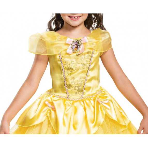Detský kostým princezná Belle Kráska a zviera GoDan - 5-6 rokov