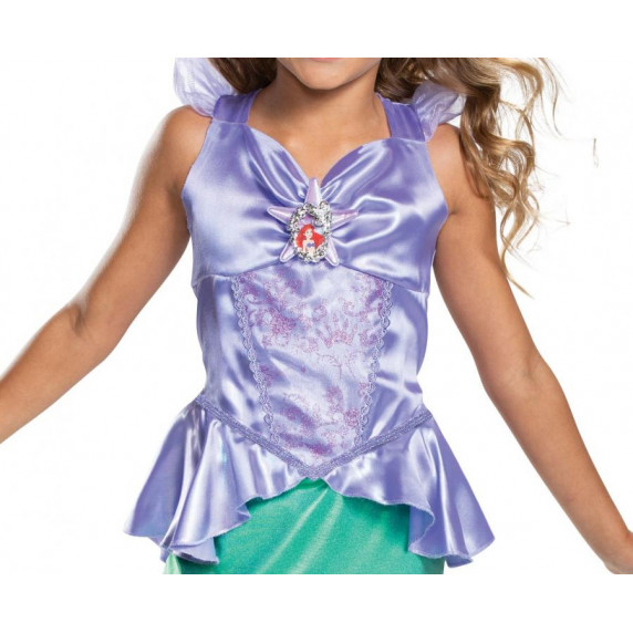 Detský kostým Ariel Deluxe Malá morská víla GoDan - 7-8 rokov