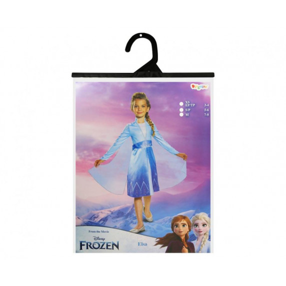 Detský kostým Elsa Frozen Ľadové kráľovstvo GoDan - 7-8 rokov