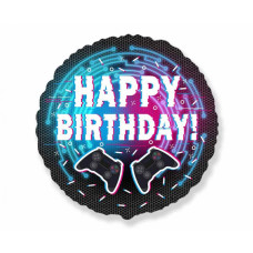 Balónik 1 kus GoDan Happy Birthday Gamepad Preview