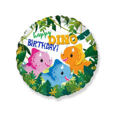 Balónik 1 kus GoDan Happy Birthday Dino Preview