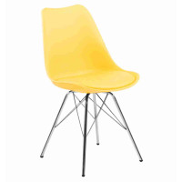 Jedálenská stolička AGA MR2040Y - žltá 